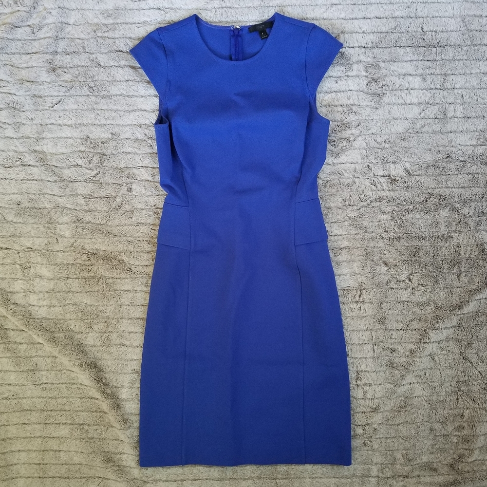 J.Crew Stretch Form Fitting Suiting Dress